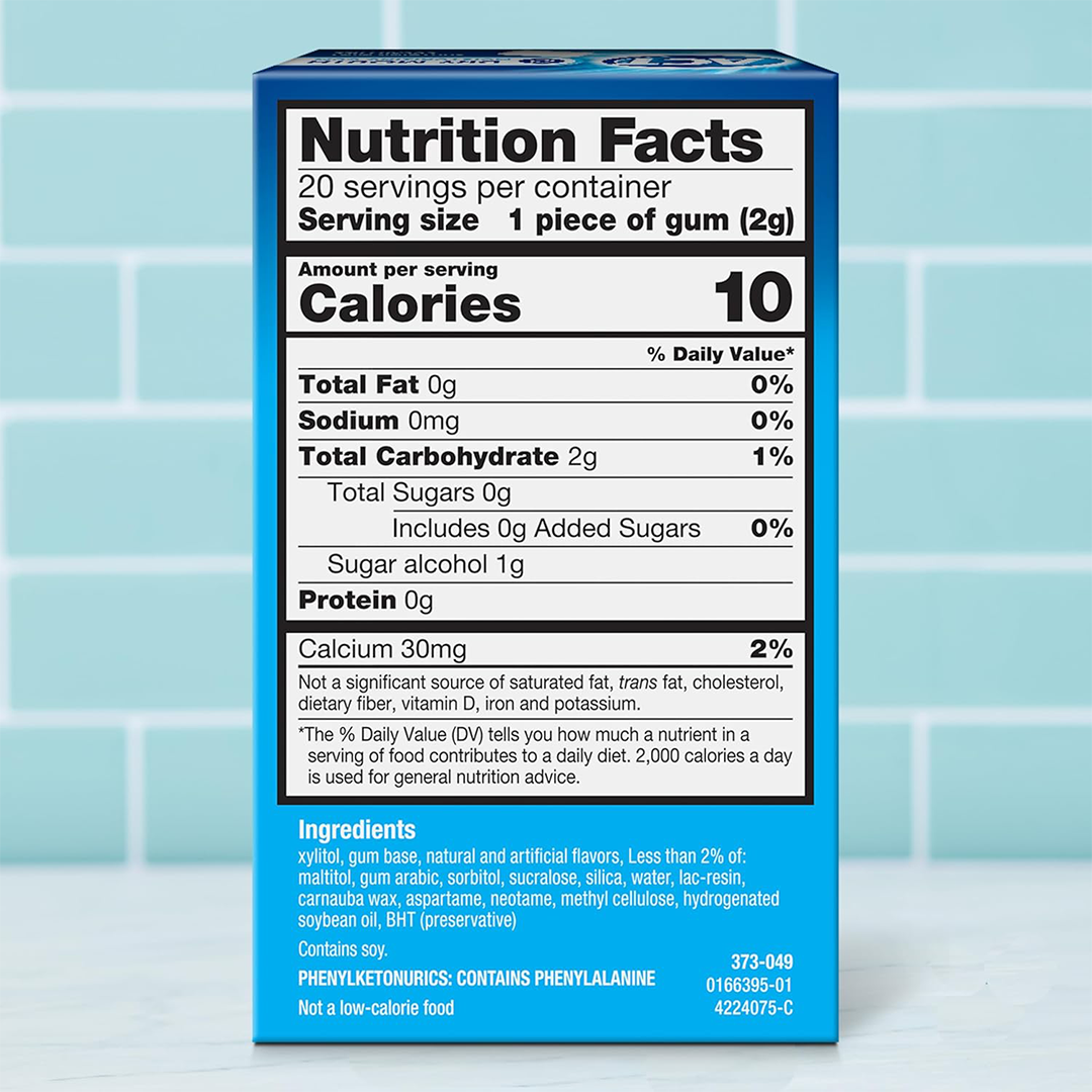 ACT Dry Mouth Moisturizing Gum ƒ?? The "Instant Saliva" Refresh