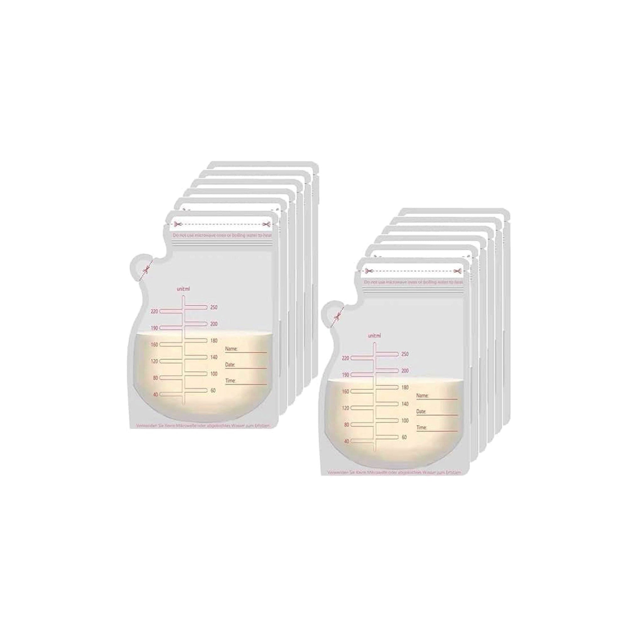 UMIMKT Disposable Breastmilk Storage Bags – Freezer Safe Milk Storage Bags for Breastfeeding | 250 mL | 60 Pieces