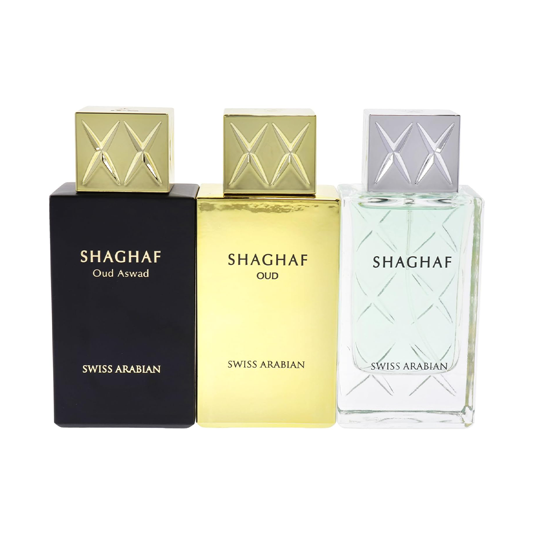 Swiss Arabian Shaghaf Unisex Giftset Luxurious Gourmand Oud Experience