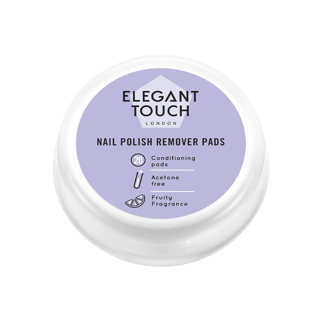 Elegant Touch Nail Polish Remover Pads in Pot The "Dip & Twist" Convenience