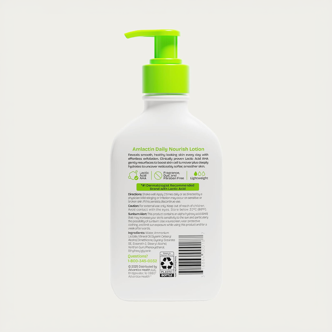 AmLactin Daily Nourish 12% Exfoliating & Hydrating Lotion