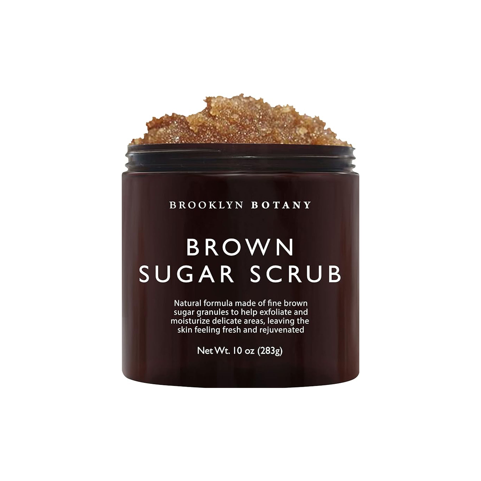 Brooklyn Botany Brown Sugar Body Scrub for Acne Scars, Stretch Marks