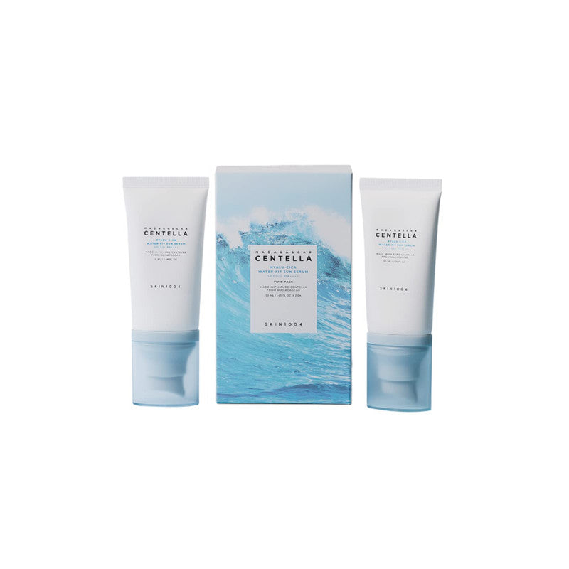 SKIN1004 Madagascar Centella Hyalu-Cica Water-Fit Sun Serum (50ml x 2) Twin Pack