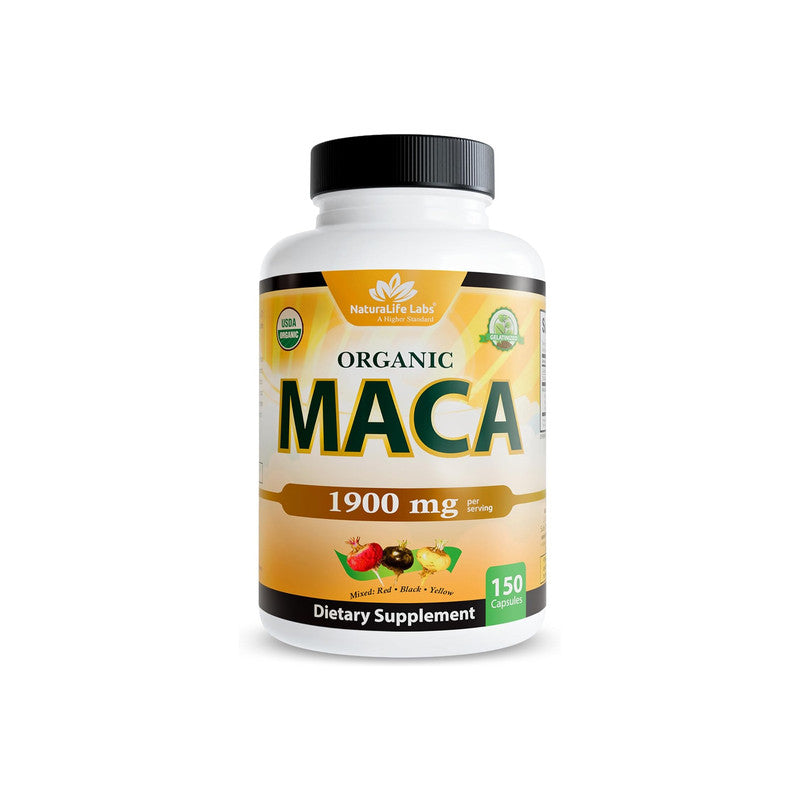 NaturaLife Labs Organic Maca Root Capsules