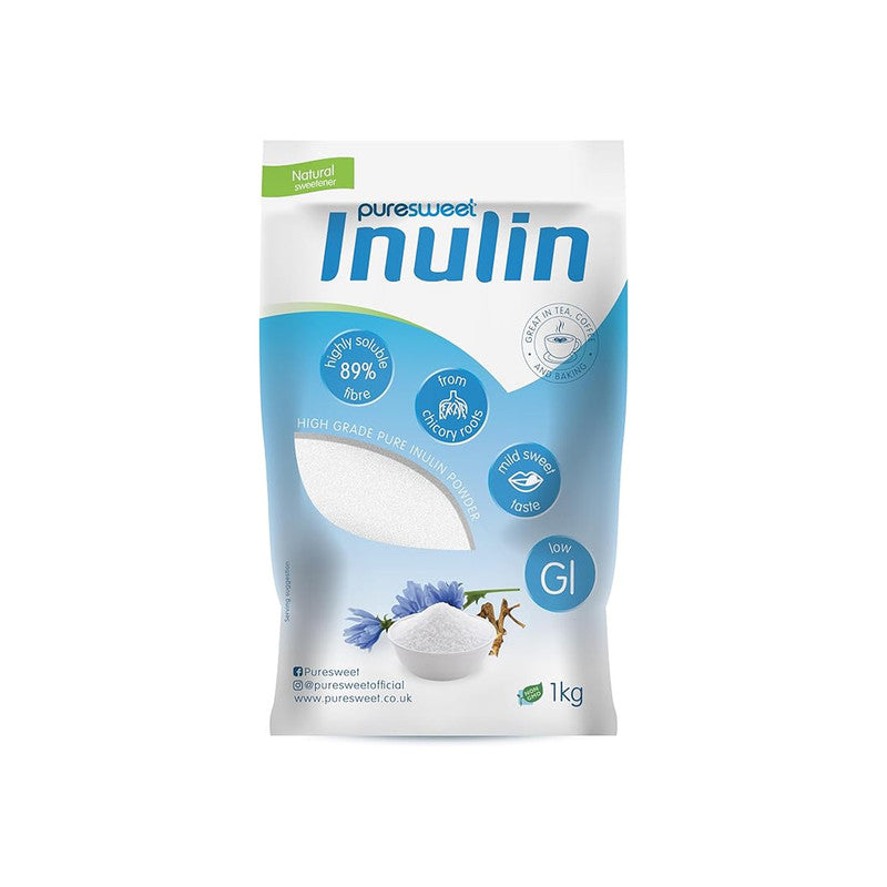 Puresweet?? Premium Inulin Prebiotic Fibre (1kg) The "Digestive Superfood" Sweetener