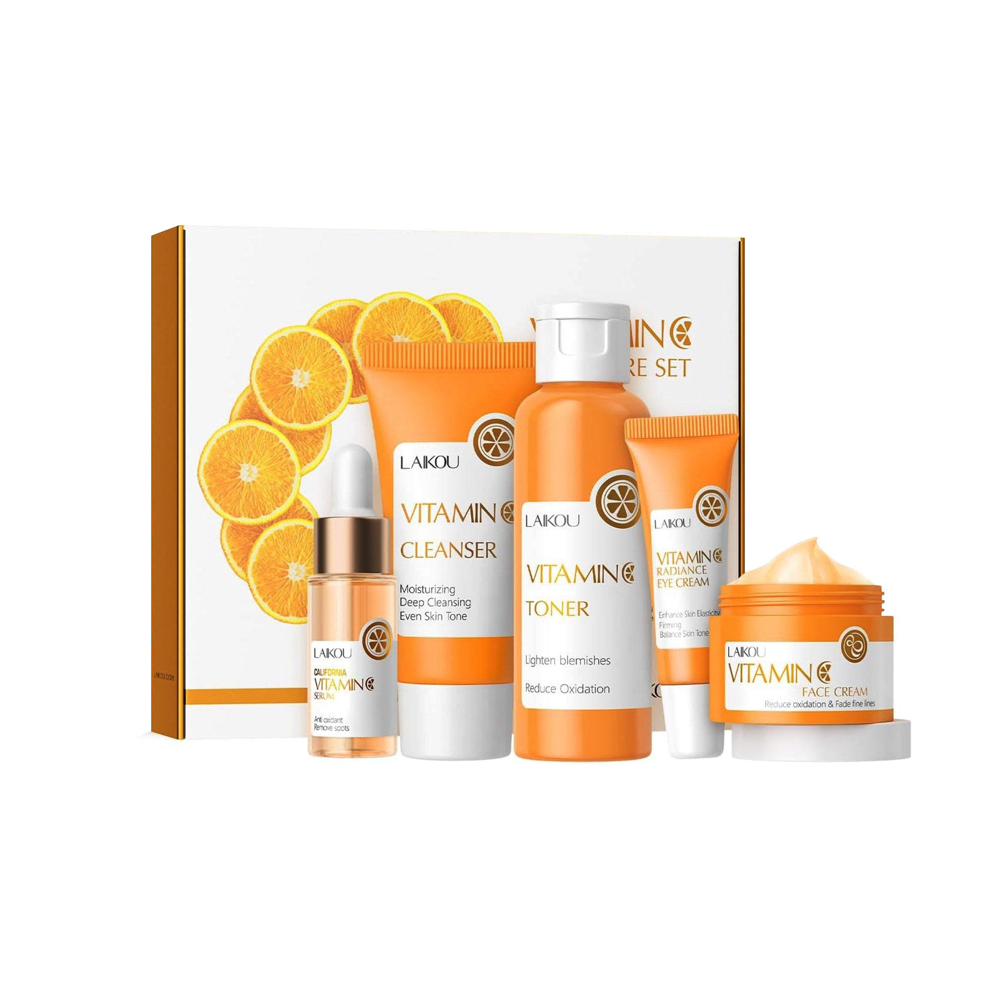 LAIKOU – Vitamin C Skin Care Set (5 Pcs)