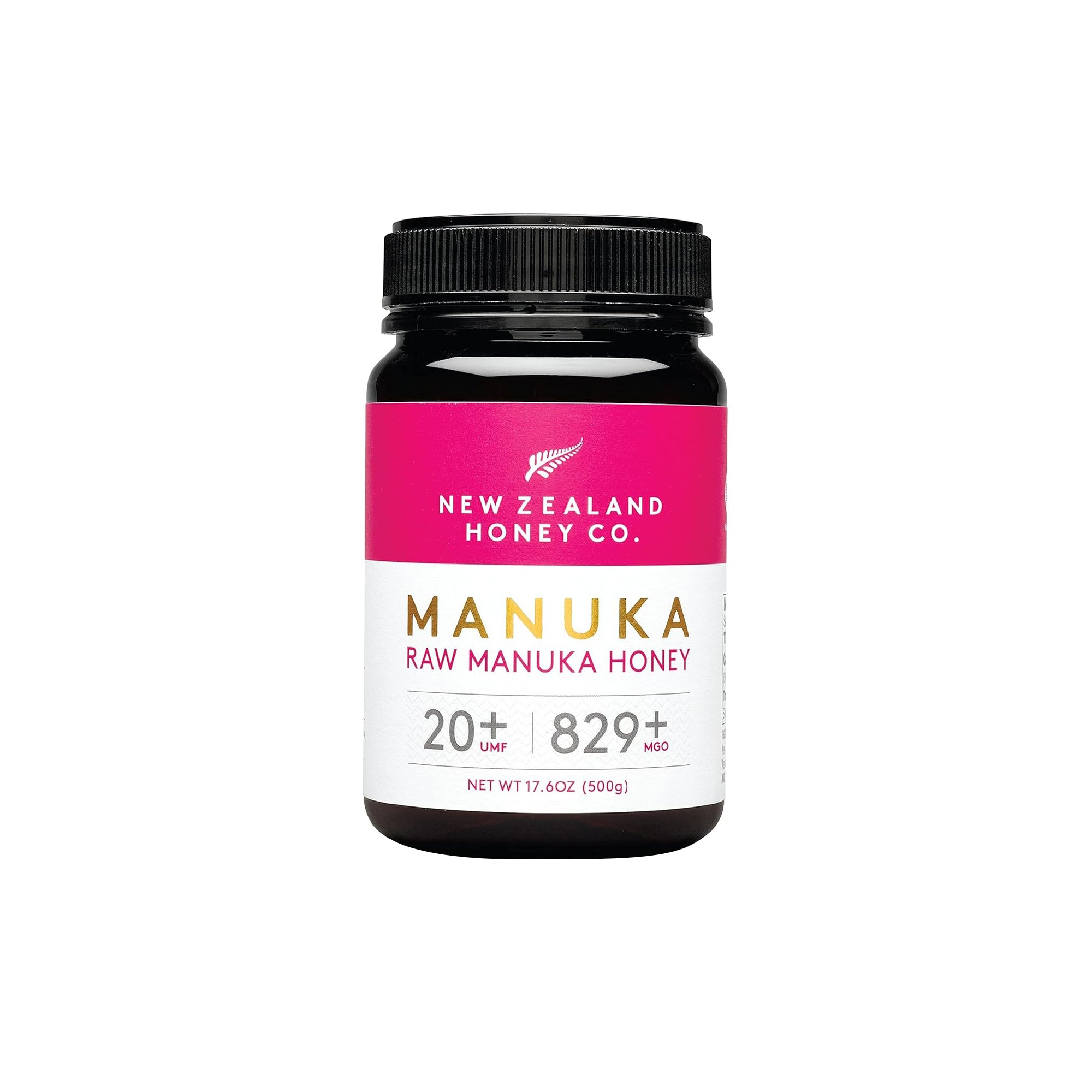 New Zealand Honey Co Manuka Honey UMF 20 MGO 829 Active Raw New Zealand 500g