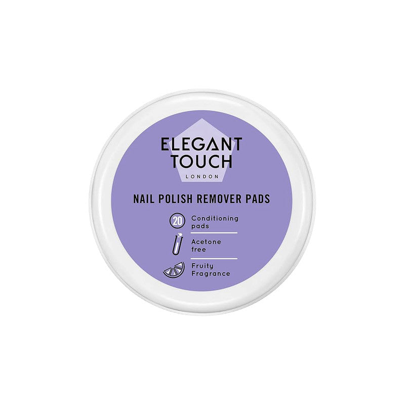 Elegant Touch Nail Polish Remover Pads in Pot ƒ?? The "Dip & Twist" Convenience