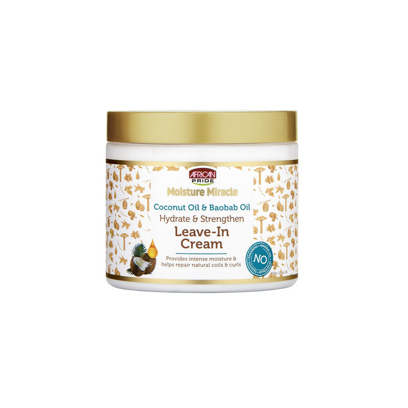 African Pride Moisture Miracle Leave In Conditioner Cream 15oz