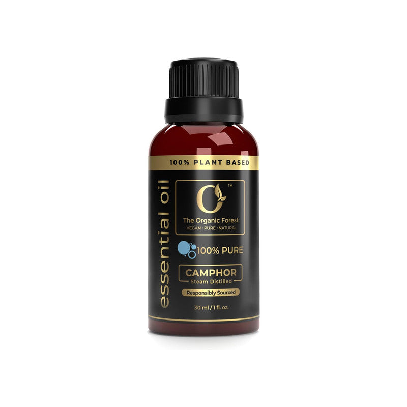 Organic Forest USDA Camphor Essential Oil ƒ?? The "Clear & Cooling" Therapeutic Essence