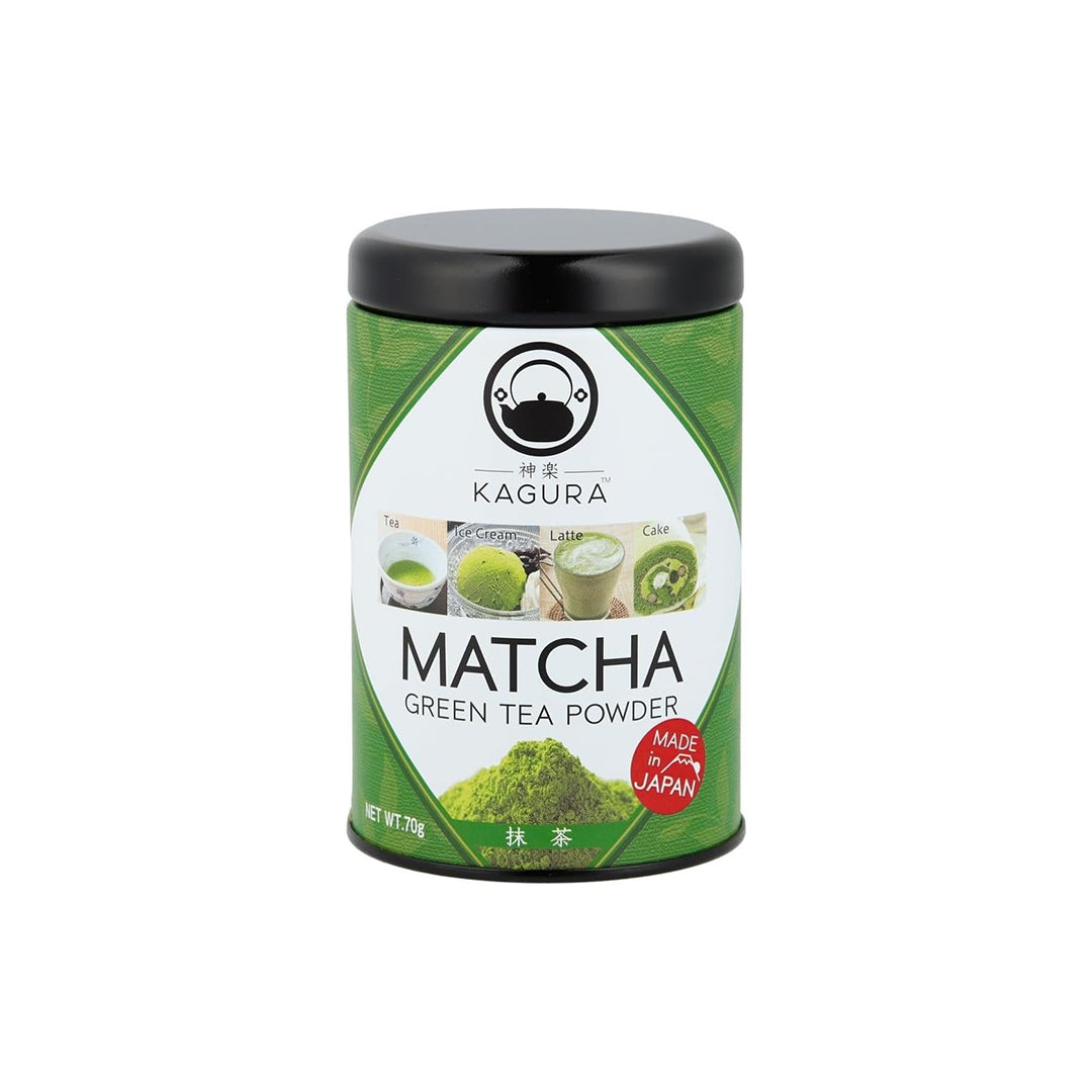 KAGURA Matcha Green Tea Powder – Made in Japan (70g)