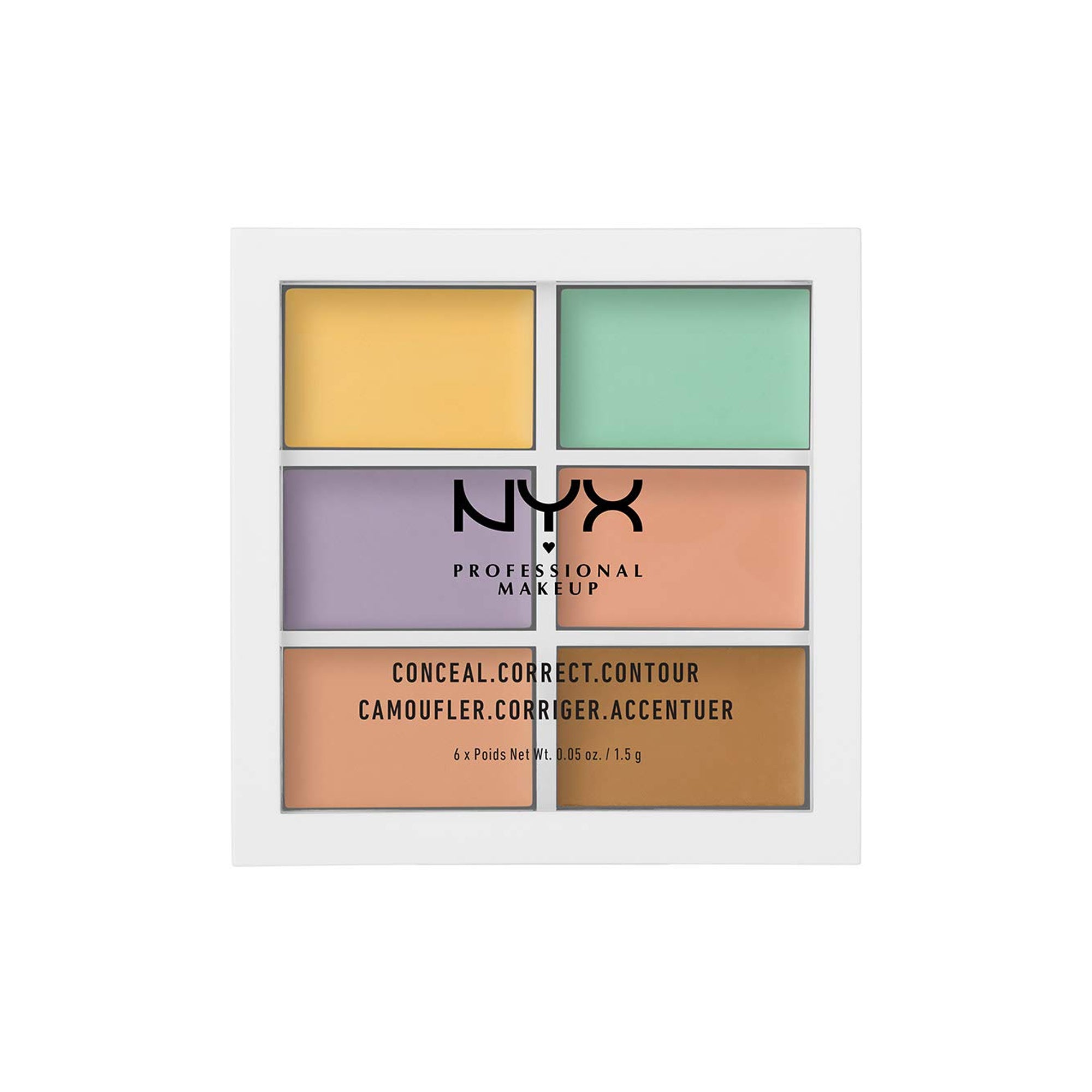 NYX Color Correcting Palette 04 Multi-Shade Concealer & Corrector Kit