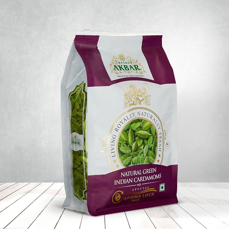 Purple Grade Cardamom (500g) ƒ?? The "Elite Jumbo" (8mm+ Size)