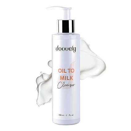 Organic Exfoliating Oil-to-Milk Cleanser 150 mL (5 US fl.oz) 3-in-1 Makeup Remover, Gentle Cleanser, and exfoliates in one step