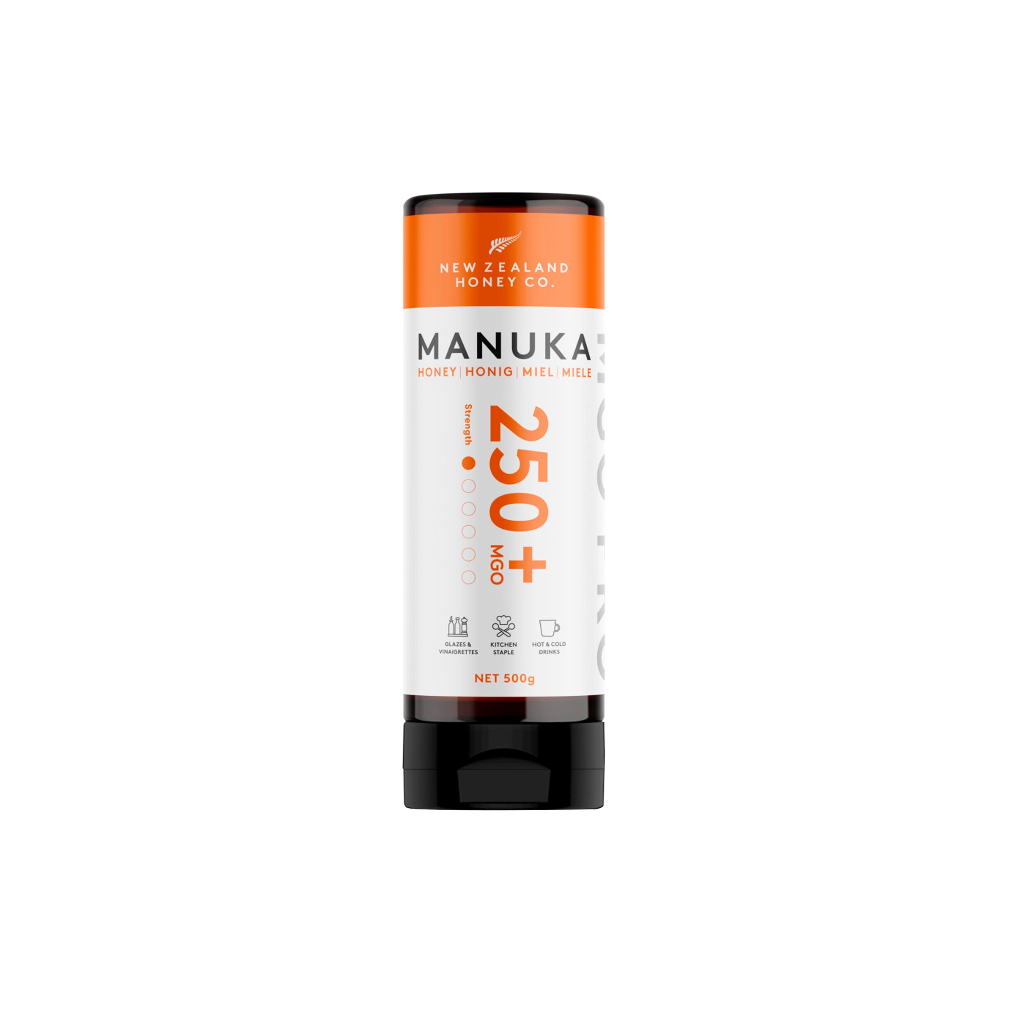 Manuka Honey MGO 250 High Activity Pure New Zealand Raw Superfood 500g