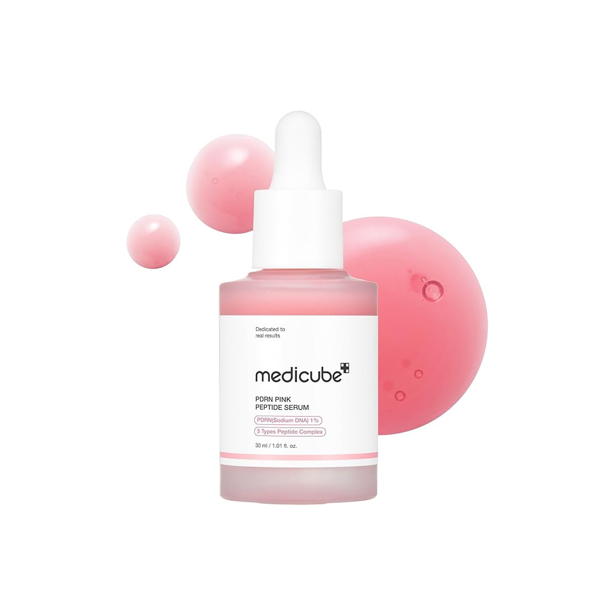 Medicube Salmon DNA PDRN Pink Peptide Serum Hydrating & Firming Korean Glow Serum