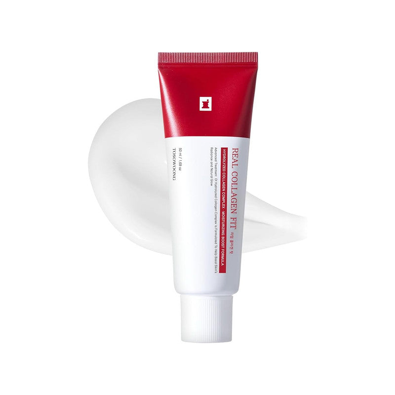 TOSOWOONG Real Collagen Fit Mask (50ml) The "Wrapping" Secret to Glass Skin