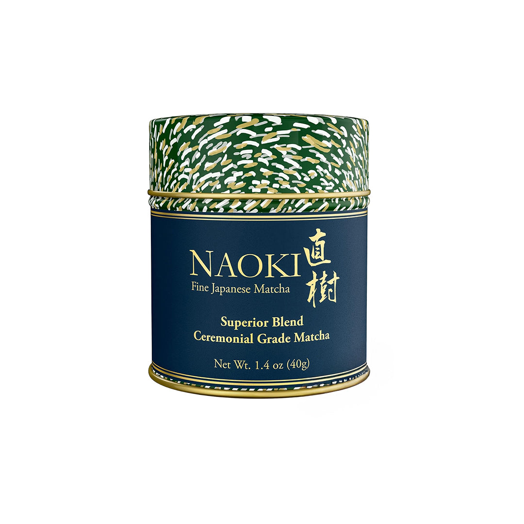Naoki Matcha Superior Ceremonial Blend – Authentic Japanese First Harvest Ceremonial Grade Matcha Green Tea Powder from Uji, Kyoto (40g / 1.4oz)
