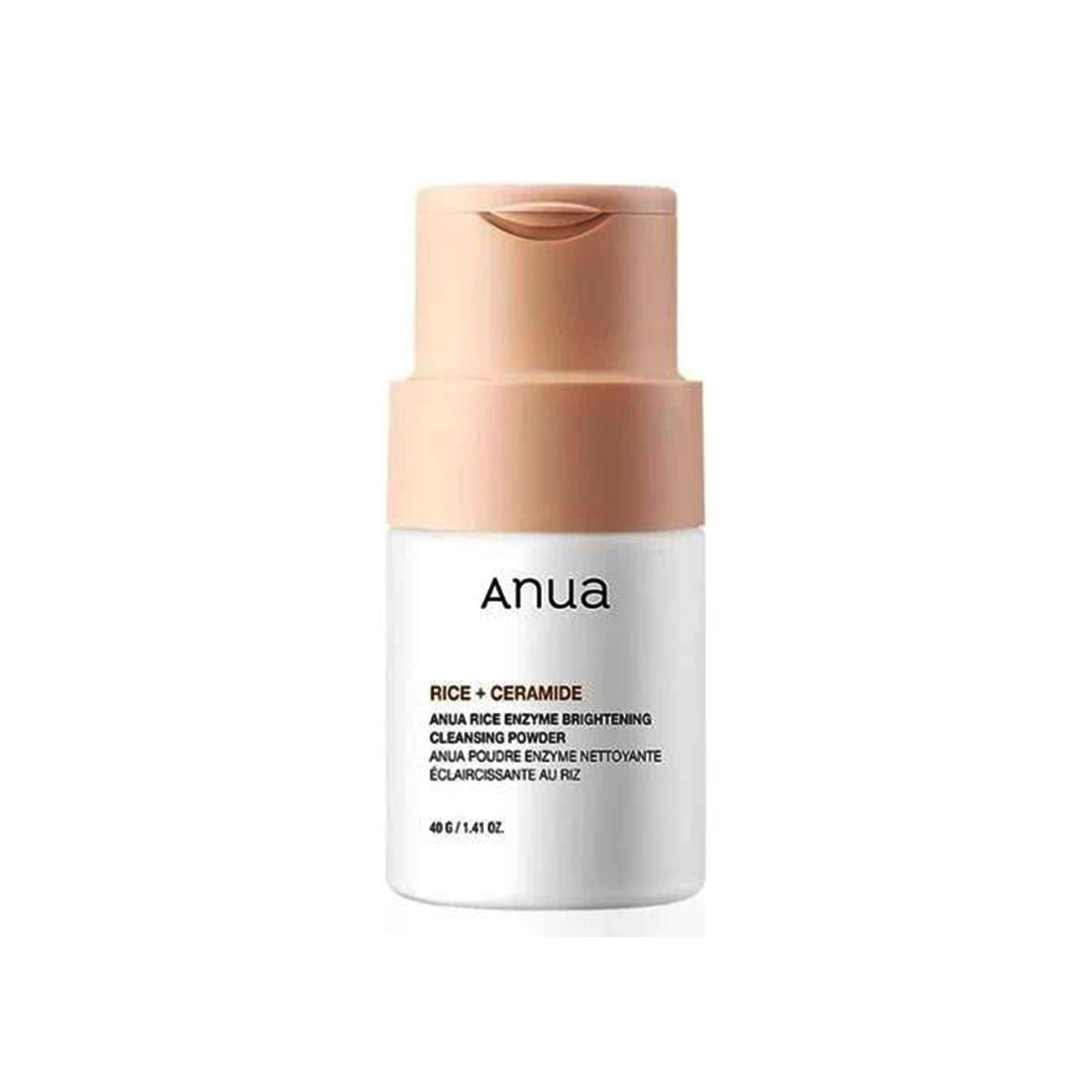 ANUA – Rice Enzyme Brightening Cleansing Powder (40g)