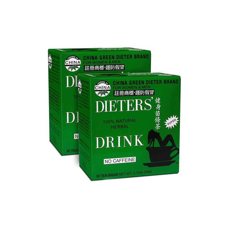 Uncle Lee's Tea Dieters For Weight Loss (Pack of 2) – The "Classic Strength" System Flush
