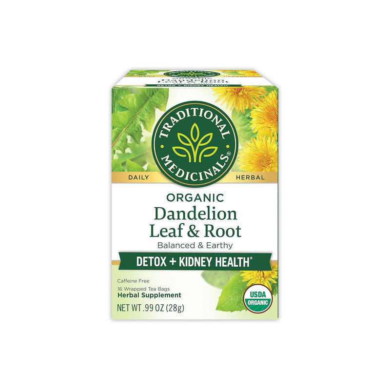 Traditional Medicinals Organic Dandelion Leaf & Root ƒ?? The "Natural Diuretic" Cleanse