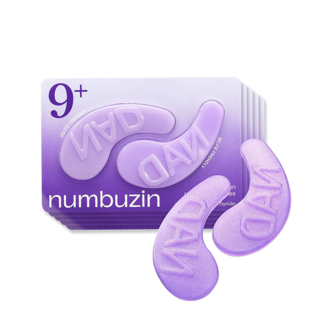 numbuzin No.9 Eye Patches – NAD+ Collagen Under Eye Patches (5 Pairs / 10 Patches)