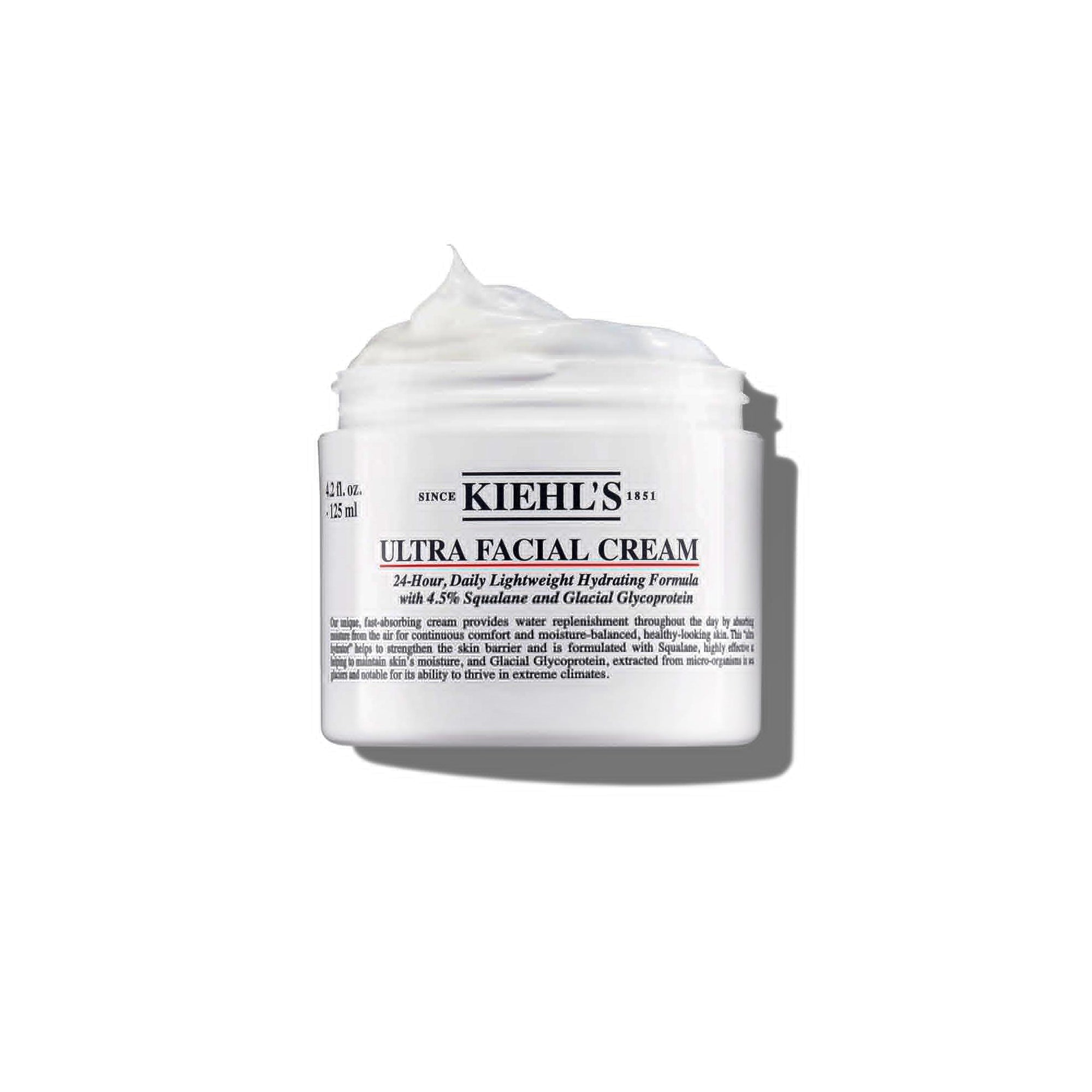 Kiehlƒ??s Ultra Facial Cream ƒ?? 72H Hydration Moisturizer with Squalane