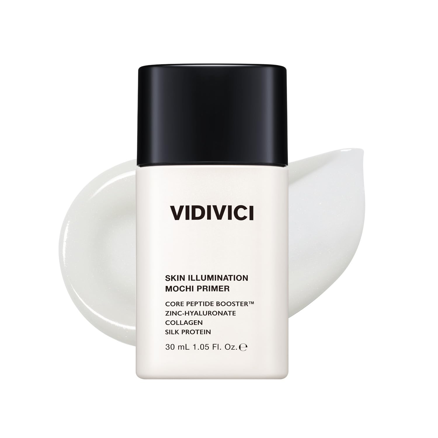 VIDIVICI Skin Illumination Mochi Primer 30ml Korean Makeup Primer for Smooth Pores, Hydrated Glow & Flawless Makeup Base