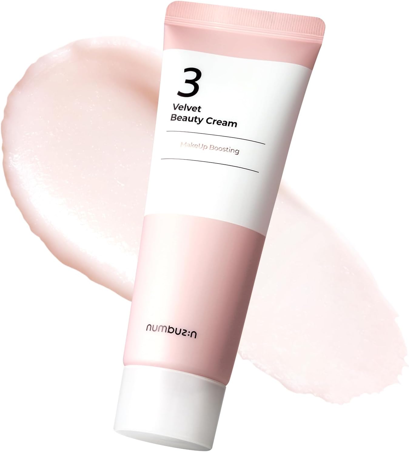 numbuzin No.3 Velvet Beauty Cream | Facial Makeup Primer, Textured Skin,