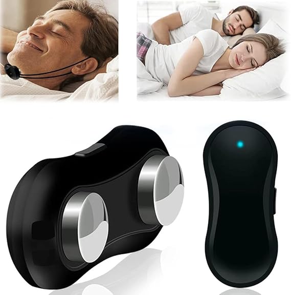 SYOSI Smart Snore Stopper Device – Portable USB Pulse Assistance Anti-Snoring Sleep Aid