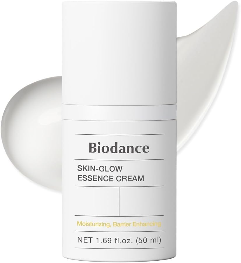 Biodance Skin-Glow Essence Cream 50ml Hyaluronic Acid Ceramide Moisturizing Anti Aging Facial Moisturizer Korean Skincare