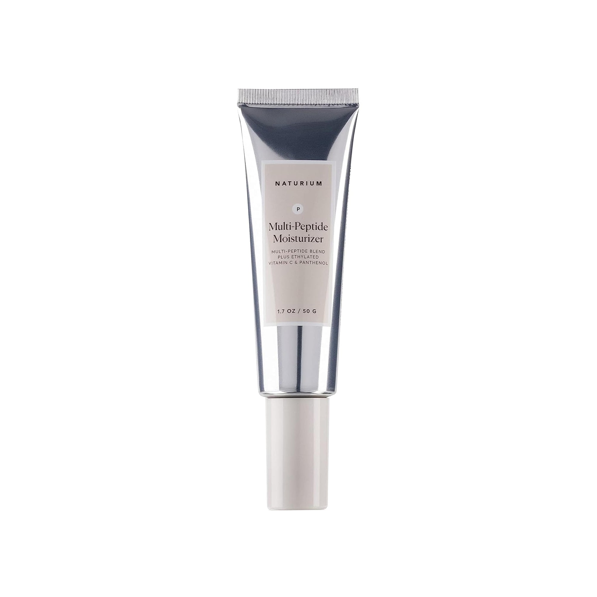 Naturium Multi-Peptide Moisturizer – Hydrating & Smoothing Face Cream with Vitamin C, 1.7 oz
