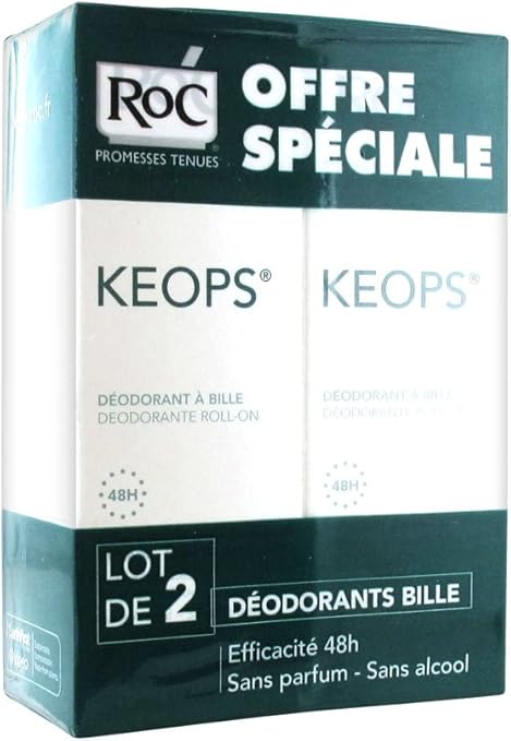 RoC Keops Roll Déodorant 2x30ml