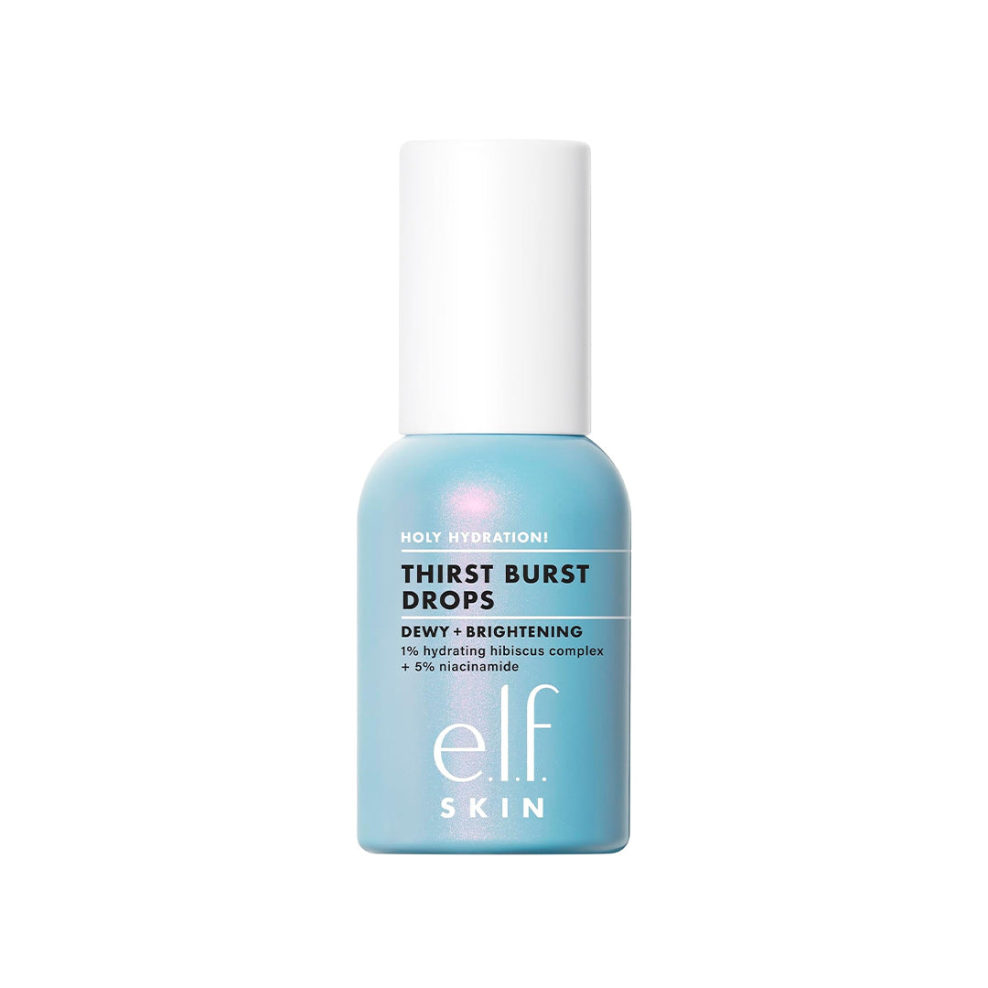 e.l.f. SKIN Holy Hydration! Thirst Burst Drops, Serum For A Radiant Complexion Instantly & Over Time, Made With Hyaluronic Acid, Vegan & Cruelty-Free
