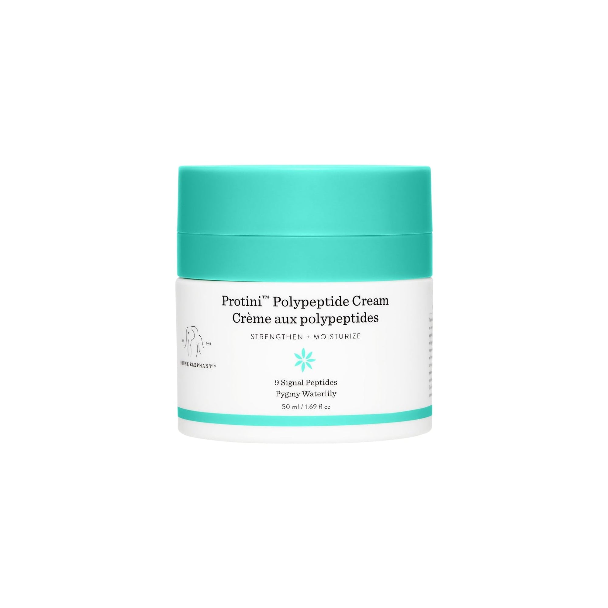 Drunk Elephant Protini Polypeptide Cream Firming Face Moisturizer | Clean Clinical Skincare, Cruelty-Free, Fragrance-Free Anti-Aging Cream