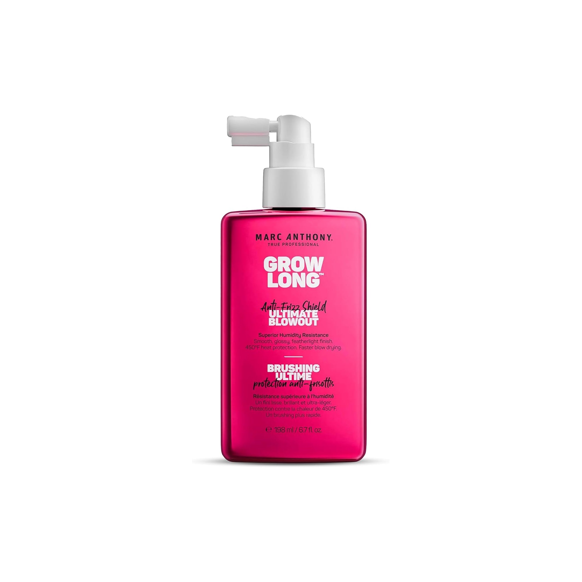 Marc Anthony Anti-Frizz Shield Blowout Spray Heat Protectant & Humidity Control 6.7 oz