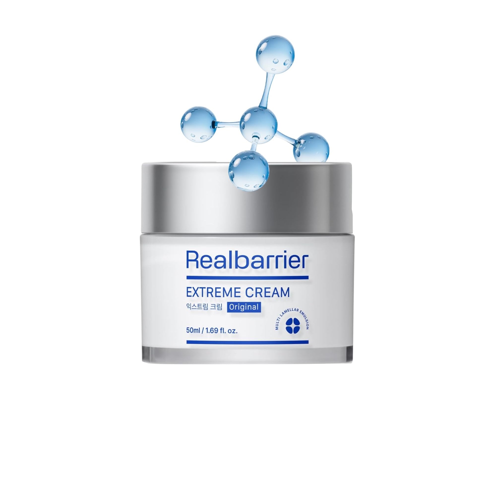 Real Barrier Extreme Cream – Hydrating Face Moisturizer with Hyaluronic Acid & Ceramides, 1.69 fl oz