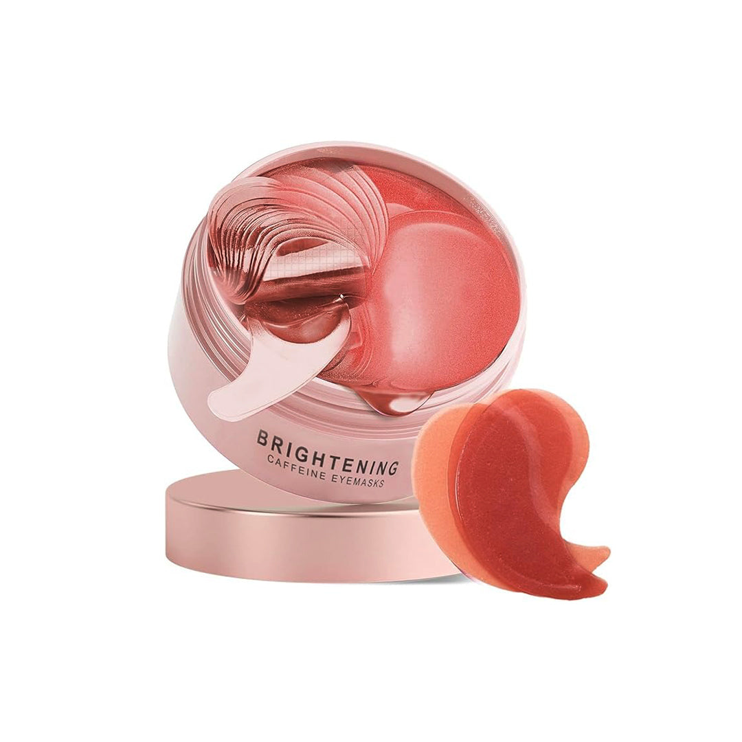 Brightening Caffeine Eye Masks – Under Eye Patches for Dark Circles & Puffiness (30 Pairs)