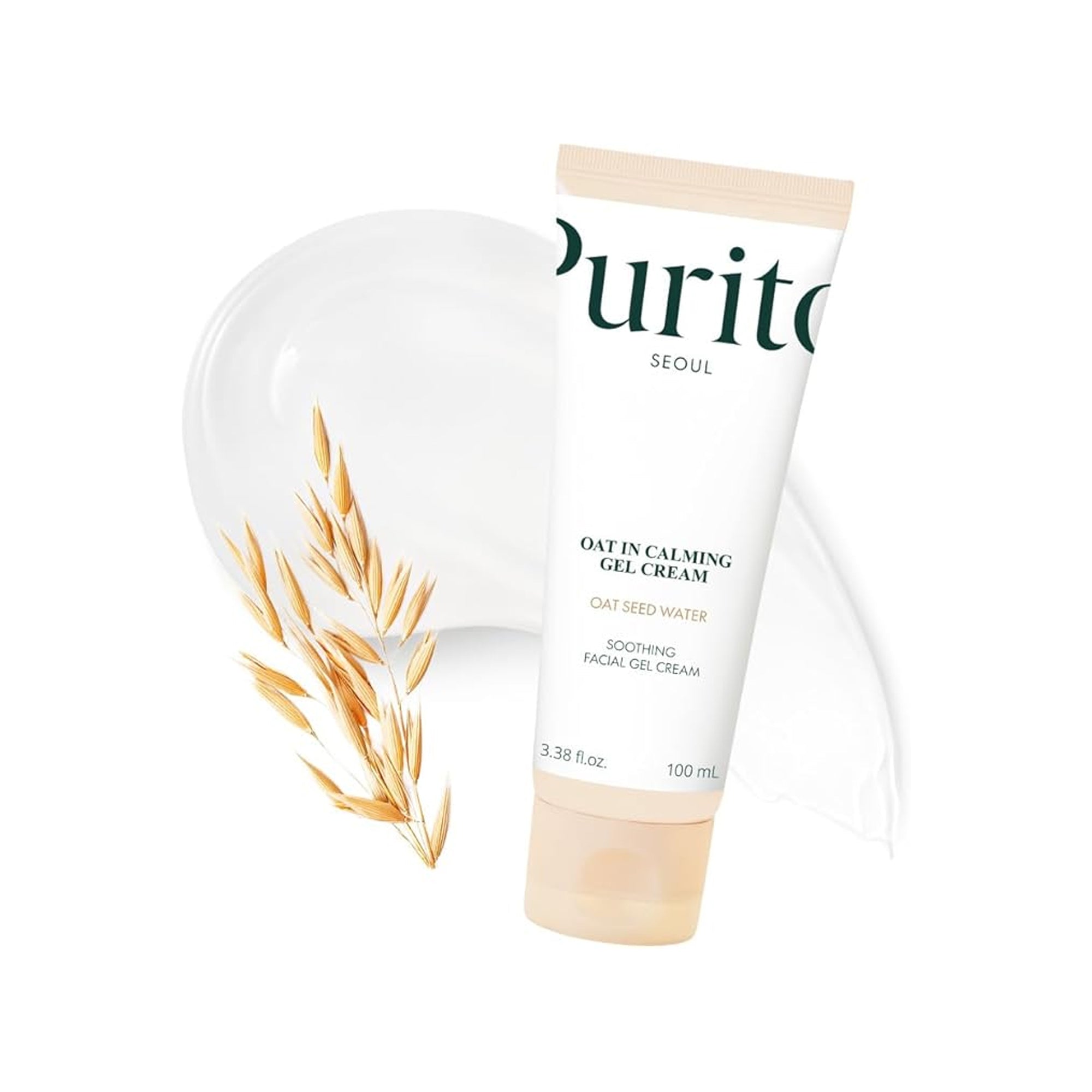 PURITO Oat-in Calming Gel Cream – Soothing Lightweight Moisturizer