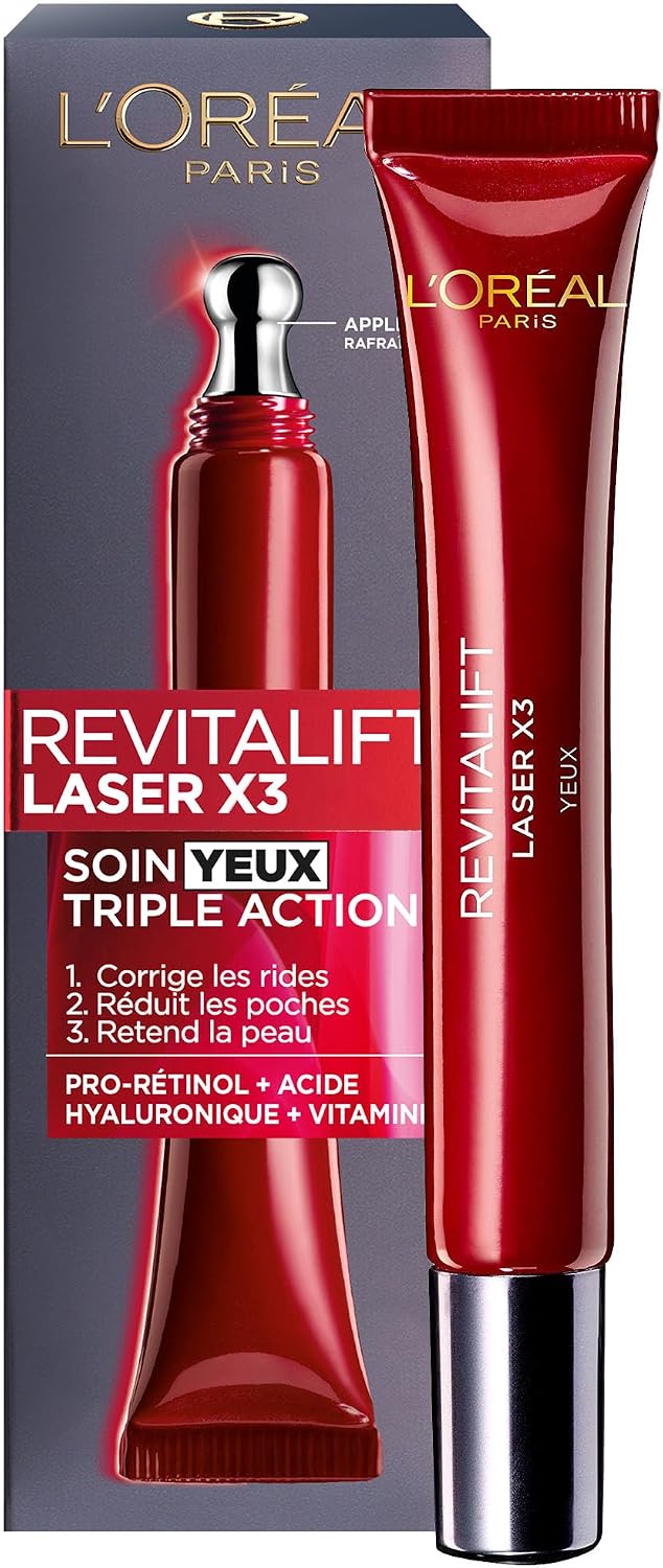 L'Oréal Paris Revitalift Laser X3 Anti-Ageing Eye Care Cream 15ml