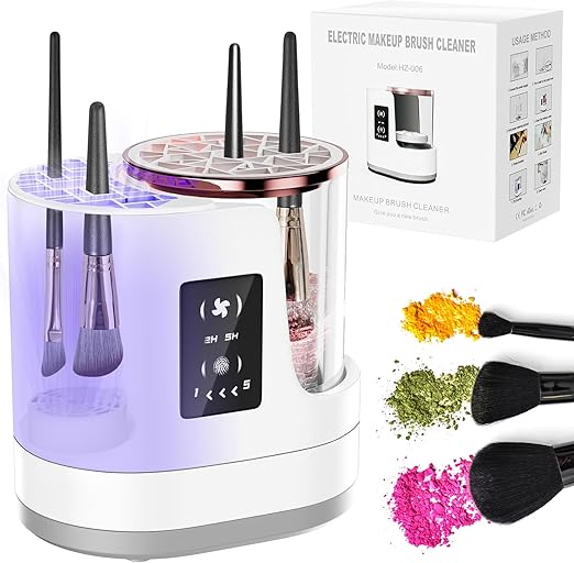 Angju – Electric Makeup Brush Cleaner Machine 3 in 1