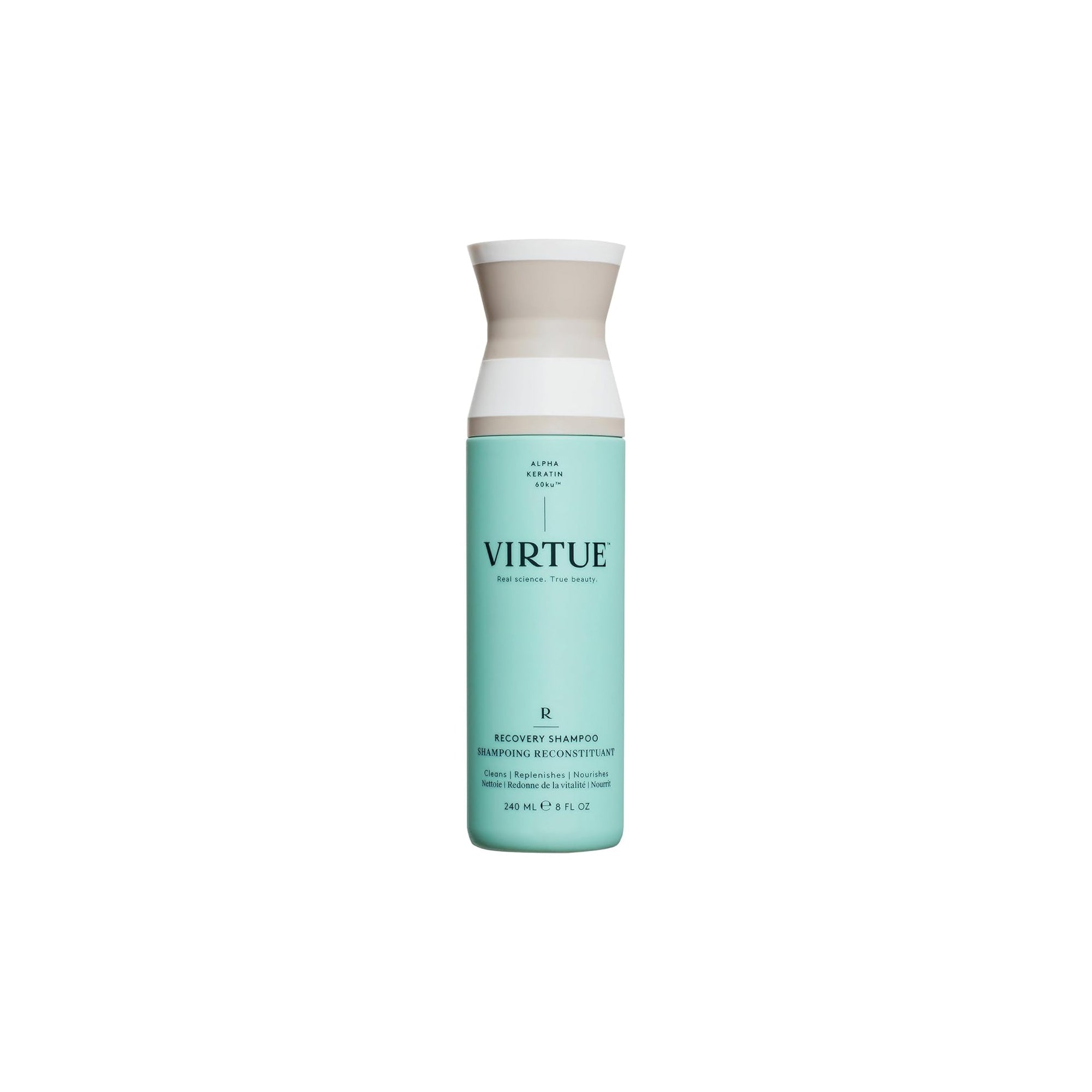 VIRTUE Recovery Sulfate-Free Shampoo – Keratin & Baobab Oil for Damaged Hair