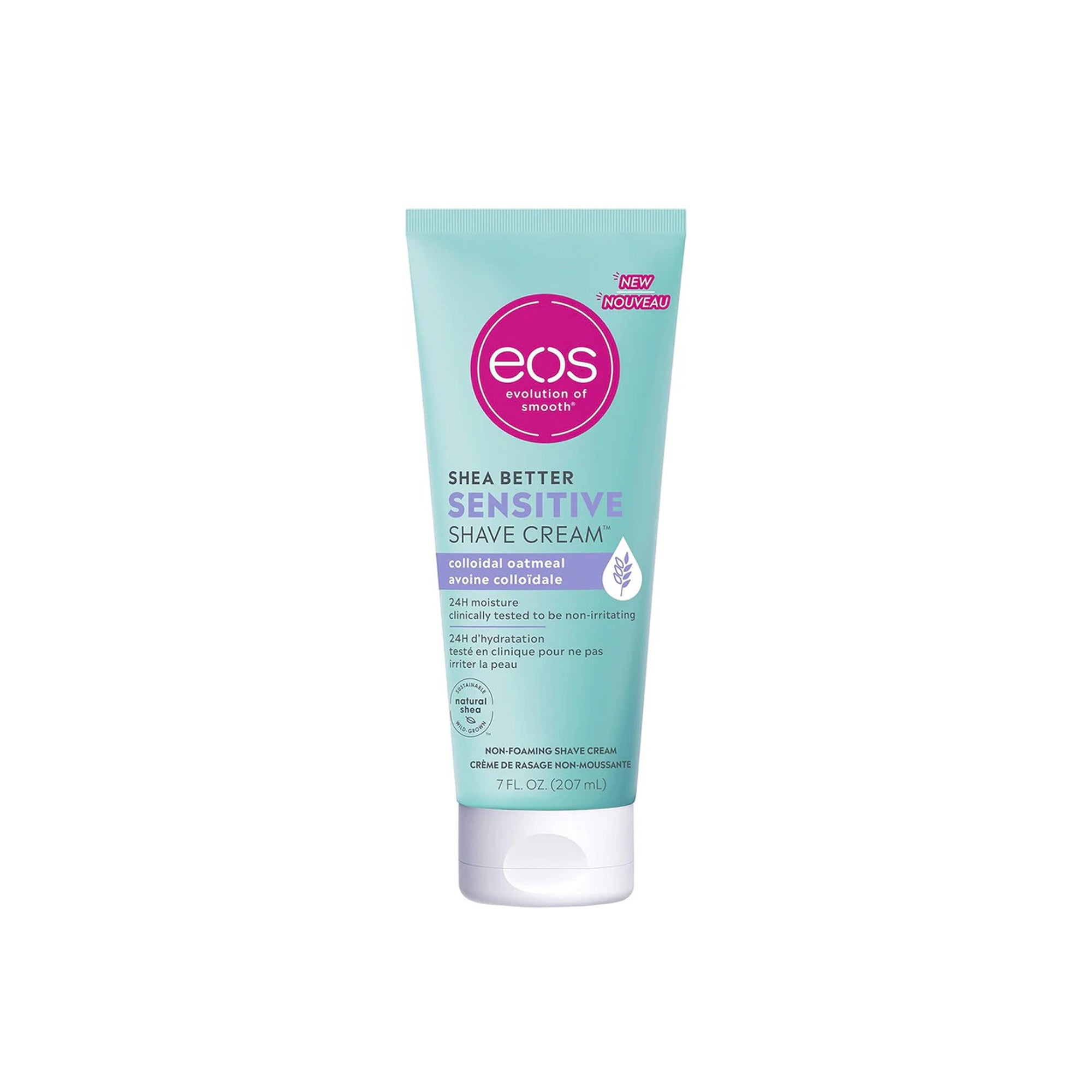 EOS Shea Better Sensitive Shave Cream with Colloidal Oatmeal – 207 ml