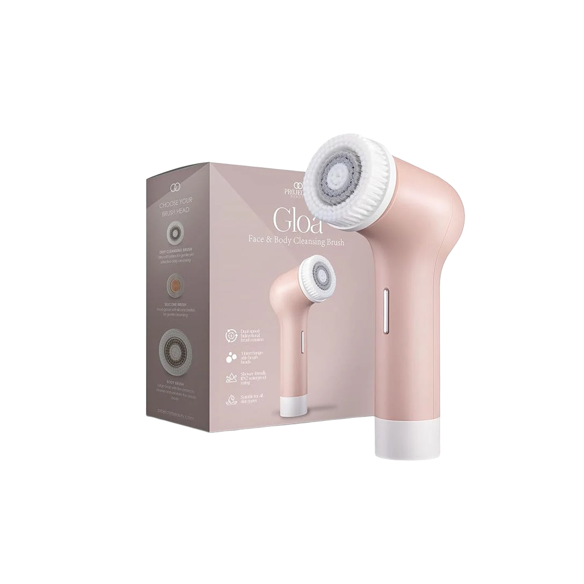 Project E Beauty Gloa Face & Body Cleansing Brush