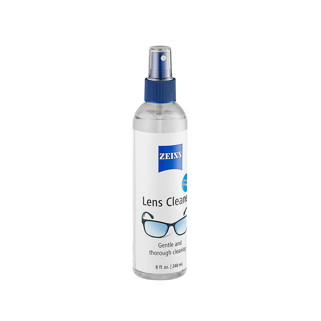 ZEISS Lens Care Pack – 2 × 8oz Streak-Free Lens Cleaner Spray + Microfiber Cloths