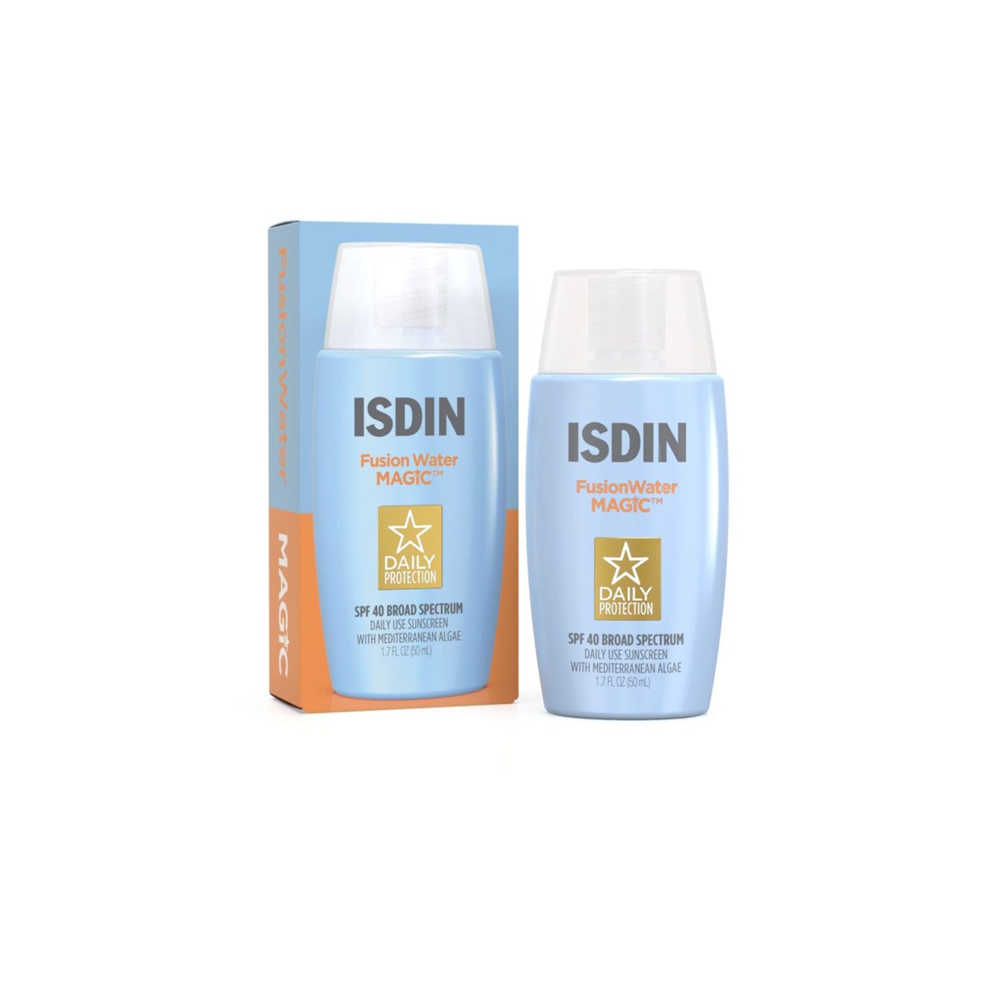 Fusion Water MAGIC SPF 40 – Ultralight Broad-Spectrum Sunscreen with Hyaluronic Acid & Vitamin E, 50ml