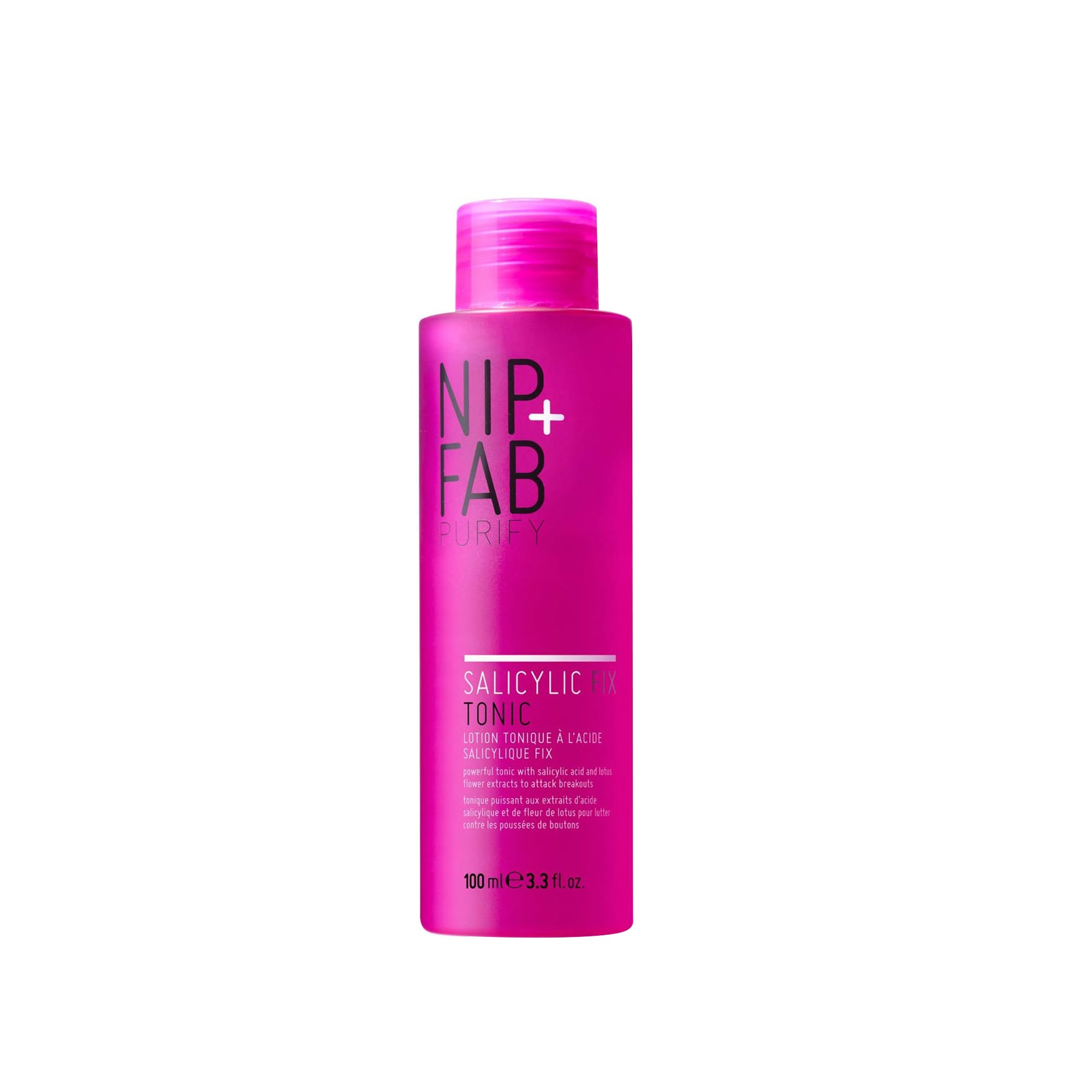 Nip + Fab Salicylic Acid Fix Tonic ƒ?? BHA Face Toner for Breakouts & Oil Control, 3.3 oz