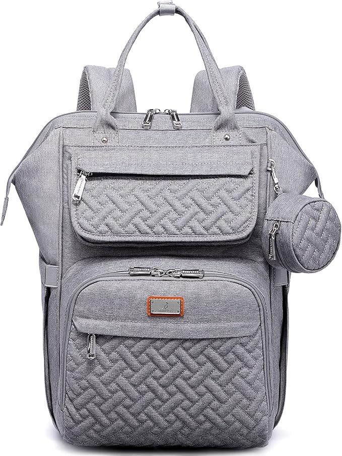 BabbleRoo Large Baby Nappy Changing Bag Backpack Travel Diaper Backpack