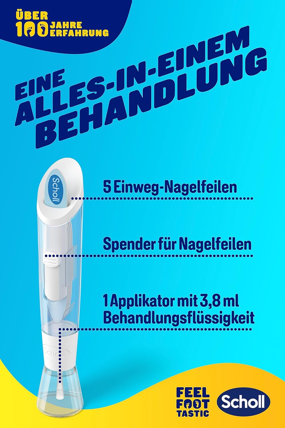 Scholl 2-in-1 Pen for Nail Fungus – Nail Treatment Pen