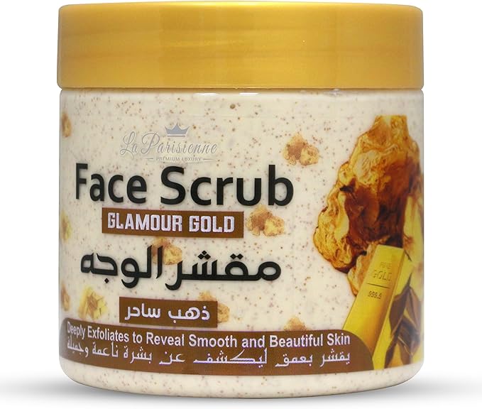 La Parisienne – Glamour Gold Face Scrub (500ml)